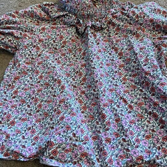 Zara floral blouse small - Picture 5 of 8